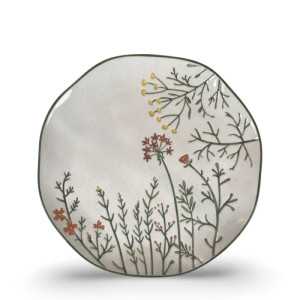 Handbemalter Speiseteller Happy aus Steingut, Ø 27 cm 13788 Miljögården Teller