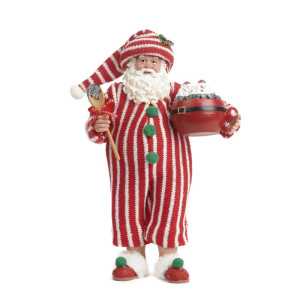 Santa in Pyjama, H 28 cm AS25014 Goodwill Weihnachtsdeko