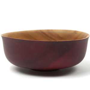 Handgefertigte Schale Tokio aus Akazienholz, Ø 22 cm 97729 KINTA Serviergeschirr & Tabletts