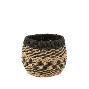 Aufbewahrungskorb Lena aus Bambus, Ø 18 cm 20175 J-Line Paniers & Boîtes