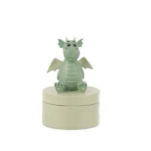 Aufbewahrungsdose Drache Poly in Grün 16191 J-Line Boîtes & Coffrets à bijoux