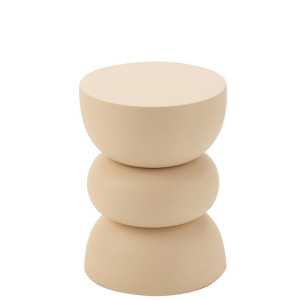 Beistelltisch Dublin aus Eisen in Beige 40772 J-Line Side Tables