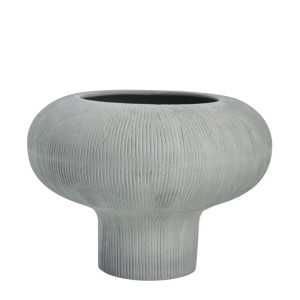 Handgeformte Keramikvase Samara in Grau 26055 Lene Bjerre Vases
