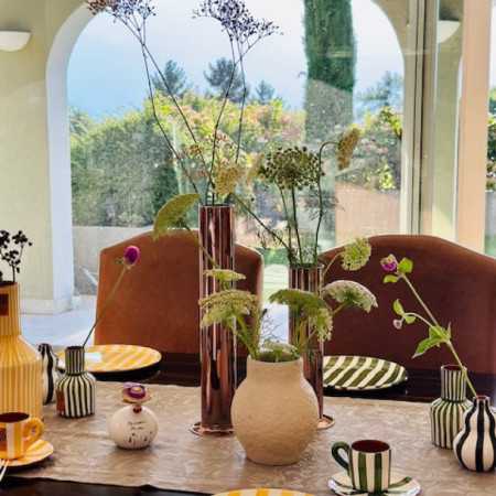 Teller-Set Faro aus Keramik in zwei Farben erhältlich, 2-tlg. 090510-11 Casa Cubista Teller & Schalen